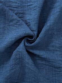 EMERY ROSE Women's Casual Round Neck Sleeveless Top And Shorts Set, Loose Fit Two Pieces Outfit - Blue - View 6