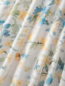 GlowEve CURVE Chân váy chữ A xếp ly, cạp chun, in hoa dành cho nữ cỡ lớn, thích hợp cho mùa xuân/hè. - Nhiều màu - Xem 3