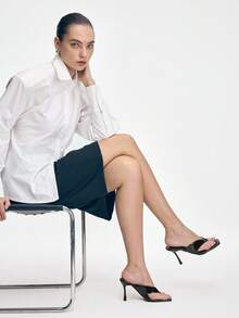 Mnmlis 女士角斗士凉鞋 - 黑色 - 查看 11