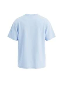 Puma Essentials 2 Color Small No. 1 Logo Relaxed Girls T-Shirt Blue - Blue - View 2
