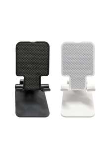 حامل هاتف محمول قابل للتعديل 1/2 قطعة، حامل هاتف محمول وتابلت محمول وقابل للتعديل - أبيض - مشاهدة 7