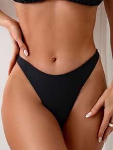 Swim SXY Summer Beach Swimwear Bottom - Black - View 3