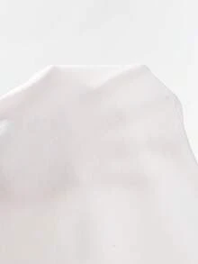 GlowEve 女士春夏针织弹力圆领无袖串珠3D花卉装饰奢华休闲优雅背心 - 白色 - 查看 6