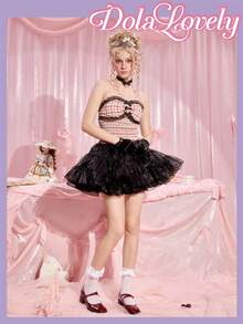 Dola Lovely 女士红色基本款玛丽珍高跟鞋，学院风，适合万圣节、圣诞节、感恩节 - 紅色 - 查看 2