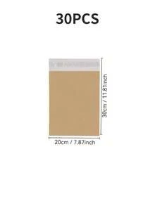 10/20/25/30/50/100-Pack Courier Bags Envelope Mailing Bags Self Adhesive Seal Plastic Pouch - Poly Mailing Express Envelope Packaging For Shipping - Brown - View 45