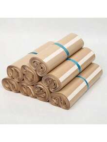 10/20/25/30/50/100-Pack Courier Bags Envelope Mailing Bags Self Adhesive Seal Plastic Pouch - Poly Mailing Express Envelope Packaging For Shipping - Brown - View 6