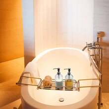 1/2 个 18 盎司玻璃皂液器，带泵头，可重复灌装，竖条纹设计，优质浴室皂液器，适用于厨房和浴室，厨房用品，厨房配件，厨房工具 - 均碼 - 查看 7