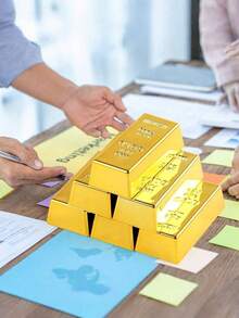 这些镂空仿金条可用作装饰道具、节日金条、风水吉祥物或寓意吉祥的护身符。它们适合家庭和办公室拍照，也是生日、万圣节、圣诞节和新年礼物的理想选择。 - 彩色 - 查看 3