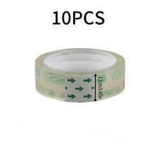 Stationery Tape Transparent Student's Wrong Question Can Stick Words Fine Narrow Tape Sealing High Viscosity Damage Repair Paste Small Transparent Tape Home Office Supplies Sealing - Multicolor - View 10