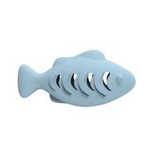 1pc/Beloved Little Pet Cat, Dog Toy Silicone Fish Cub, Self Fun Teasing Cat Stick, Fish Bite Fun Cat Utensils, Pet Toys, Pet Supplies - Multicolor - View 5