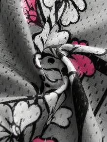 AXEPEAK Camiseta de manga corta de punto casual y holgada para hombre - Gris - Ver 5