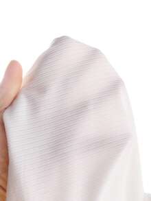 2pcs Baby Girls' Knit Bowknot Sleeveless Top And Denim Patchwork Ruffle Hem Skirt Set, Fashionable & Cute Children Summer Elegant Outfit - White - View 6