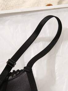 DesireSculpt Áo ngực có gọng ren phối màu tương phản thời trang nữ - Nhiều màu - Xem 5