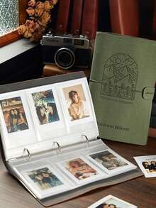 Cirelle Album ảnh mini chụp lấy liền – Sổ đựng ảnh 30 ngăn, kích thước 9 inch, phù hợp với nhiều loại ảnh chụp lấy liền, quà tặng nhỏ gọn cho bộ sưu tập ảnh nhân dịp sinh nhật và tốt nghiệp. - Nhiều màu - Xem 5