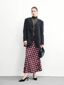 CUCCOO BIZCHIC Damskie czółenka w stylu casualowym, minimalistyczne, ze szpiczastym noskiem - Grafitowy czarny - Zobacz 10