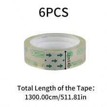 Stationery Tape Transparent Student's Wrong Question Can Stick Words Fine Narrow Tape Sealing High Viscosity Damage Repair Paste Small Transparent Tape Home Office Supplies Sealing - Multicolor - View 25