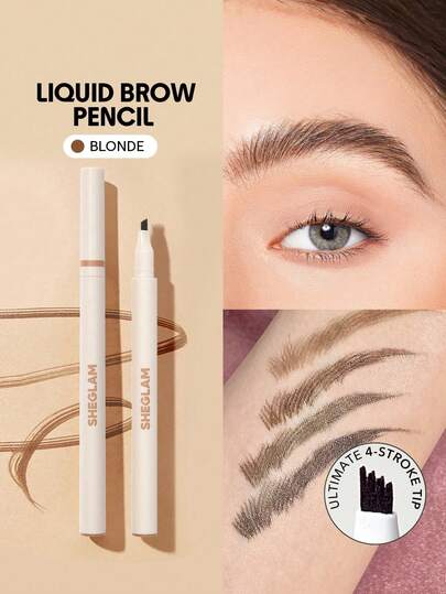 Crayon à Sourcils Liquide Feather Better-Blond-Stylo à Sourcils Longue Tenue-Anti-Taches-RéSistant à L'Eau-Sourcils Naturels Plus Fournis-Maquillage Des Sourcils--Cadeaux De NoëL Et D'Hiver-Sourcils Marque Beauté Visage Maquillage CosméTique Pour Femmes Filles Parfait Pour Hiver IdéAl Pour Y2K ÉLéGant Mode Adapté Pour Anniversaire Cadeau FêTe PrêT Meilleure Couleur
