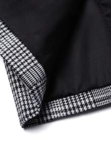 Manfinity Bizformal Men's Plaid Long Sleeve Suit Jacket And Pants Set