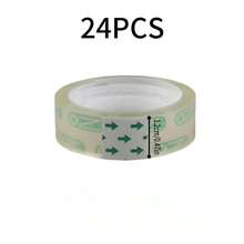 Stationery Tape Transparent Student's Wrong Question Can Stick Words Fine Narrow Tape Sealing High Viscosity Damage Repair Paste Small Transparent Tape Home Office Supplies Sealing - Multicolor - View 12