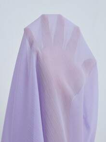 Aveloria Modichic 优雅知性女士雪纺轻盈宽松舒适长袖衬衫 - 淡紫色 - 查看 7