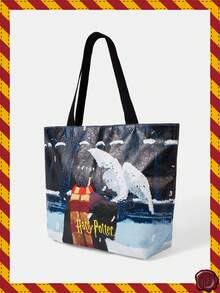 HARRY POTTER X SHEIN 女士手提包 - 黑色 - 查看 2