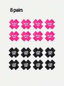 情人节恶搞标语趣味男士内衣配饰乳贴