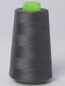 1pc Elastic Lockstitch Sewing Thread, 3000 Yards Spool, 100% Polyester Serger, Overlock, Quilting Thread For Stretchy Fabrics Like Swimwear, Lingerie, Knitwear, Socks, Etc. - Multicolor - View 11