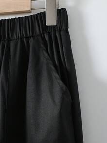 Teen Boy Casual Street Gradient Cargo Pants - Black - View 4