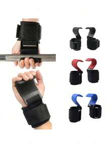 Pull Up Assist Straps Weight Lifting Hooks Home Gym Equipment Wrist Support Heavy Duty Nylon Grip Enhancer Strength Training Resistance Bands - Multicolor - View 6