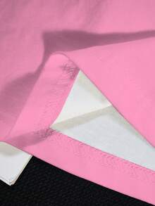 Betty Boop x SHEIN 大码女式休闲时尚街头风卡通人物豹纹宽松短袖T恤，夏季 - 白色 - 查看 9