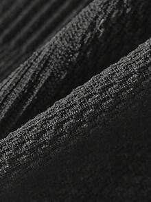 Snug Zone Women's Black High Waisted Tummy Control Shapewear Panties - Black - View 3