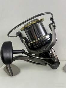 OKUMA Metal NGK8000 -14000 Spinning Reel 48 Ratio 16 Plus 1BB Max Drag 25kg Long Distance Casting Surf Fishing Reel Powerful Saltwater - Multicolor - View 4