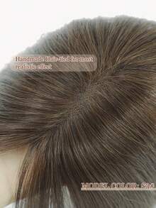 10inch Hair Toppers For Women Real Human Hair Pieces For Women With Thinning Hair Straigh Hair Topper