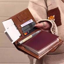 Cirelle Porta-passaporte Minimalista de Viagem - Carteira Multifuncional com Bloqueio RFID, Estojo de Passaporte Leve para Homens e Mulheres, Essencial para Viagens de Negócios - Multicolorido - Visão 7