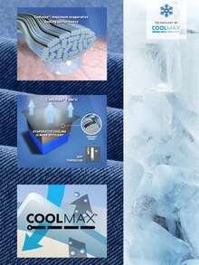 Jeanoix Rok Denim Stretch Pas Badan Kasual Ukuran Besar dengan Warna Washed - Light Wash - View 8