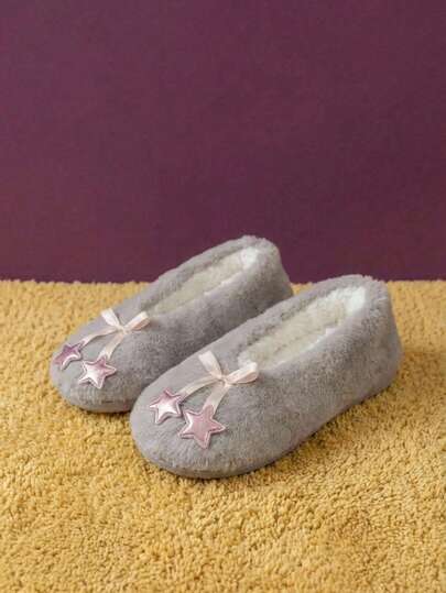 Joivida 秋冬季女士保暖室内地板袜 - 防滑棉质拖鞋袜，适合居家保暖、早教、瑜伽和产后护理