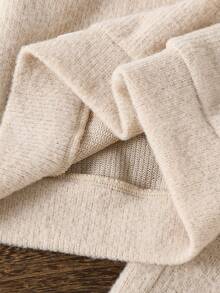 Young Girls Hoodie & Sweatshirt Co-Ords - Beige - View 7