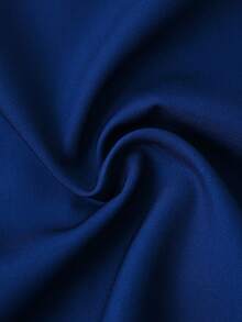 SHEIN Baby Boys' Fashionable Casual White Baseball Jacket Short Sleeve Top And Light Blue Denim Pants Set, White Short Sleeve Baseball Sweatshirt With Blue Floral Pattern And Navy Blue Logo, Soft, Comfortable, Cute, Casual, Outdoor, Sports, Style Suitable For Spring/Summer Outings, Outdoor Play, Vacation, Daily Wear - Royal Blue - View 5