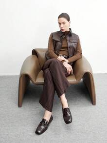 CUCCOO BIZCHIC 女士平底鞋 - 棕色 - 查看 5