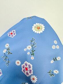 SHEIN Raffinéa Đầm dài hai dây, xếp tầng, họa tiết hoa, dành cho nữ, thích hợp cho kỳ nghỉ hè. - Nhiều màu - Xem 8