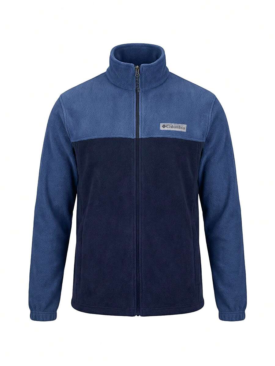 Columbia Steens Mountain 2.0 Men Full Zip Fleece Collegiate Navy - Blue - View 1