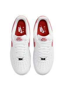 Nike Air Force 1 '07 Women's Shoes White / Adobe-Team Red-Dragon Red FQ7626-100 - White/Adobe-Team Red-Dragon Red - View 2