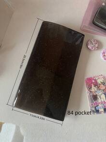 闪亮果冻照片展示相册，多口袋设计，可收纳和展示Kpop卡片、拍立得照片、透明收藏卡套 - Color - 查看 16