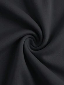 SHEIN EZwear 2件套加大码黑色和深灰色裤子 - 深灰色 - 查看 4