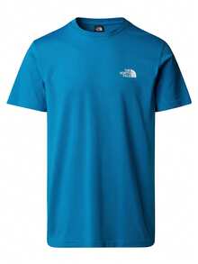 The North Face Simple Dome Men's T-Shirt Dusk Blue - Blue - View 1