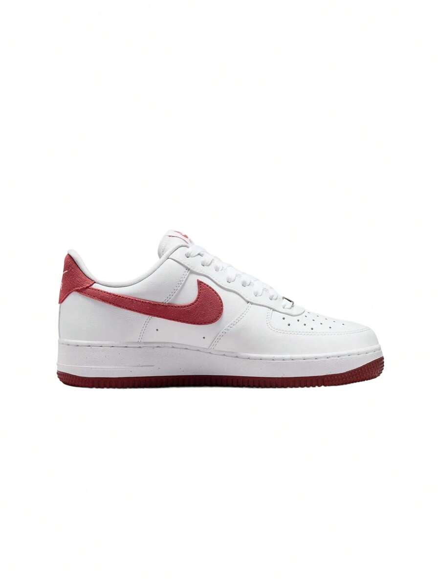 Nike Air Force 1 '07 Women's Shoes White / Adobe-Team Red-Dragon Red FQ7626-100 - White/Adobe-Team Red-Dragon Red - View 1
