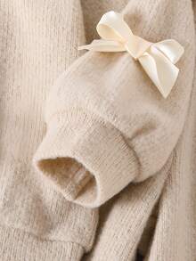 Young Girls Hoodie & Sweatshirt Co-Ords - Beige - View 5