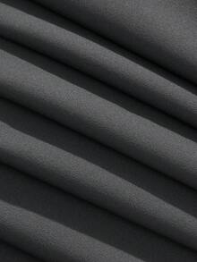 Anewsta灰色户外瑜伽裤，春夏穿着舒适，高腰提臀塑形，休闲弹力紧身裤，女士运动服 - 灰色 - 查看 6