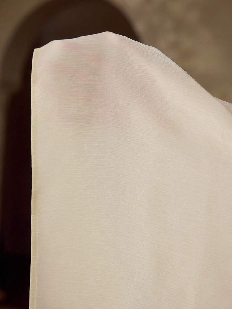 CAMISA CÓMODA DE MEZCLA DE TENCEL CON ENCAJE DE CONTRASTE LIGERA, PRIMAVERA/VERANO