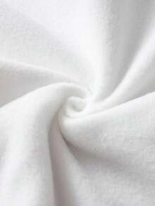 THE POWERPUFF GIRLS X SHEIN Tween Girl Casual Blossom, Bubbles, Buttercup Pattern Sweatshirt, Autumn Power Puff Cute Sweatshirt - White - View 6